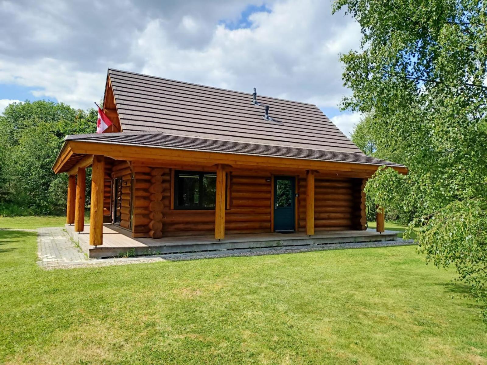 Unieke Houten Villa Met Sauna In Twente - 6P Den Ham Exterior foto